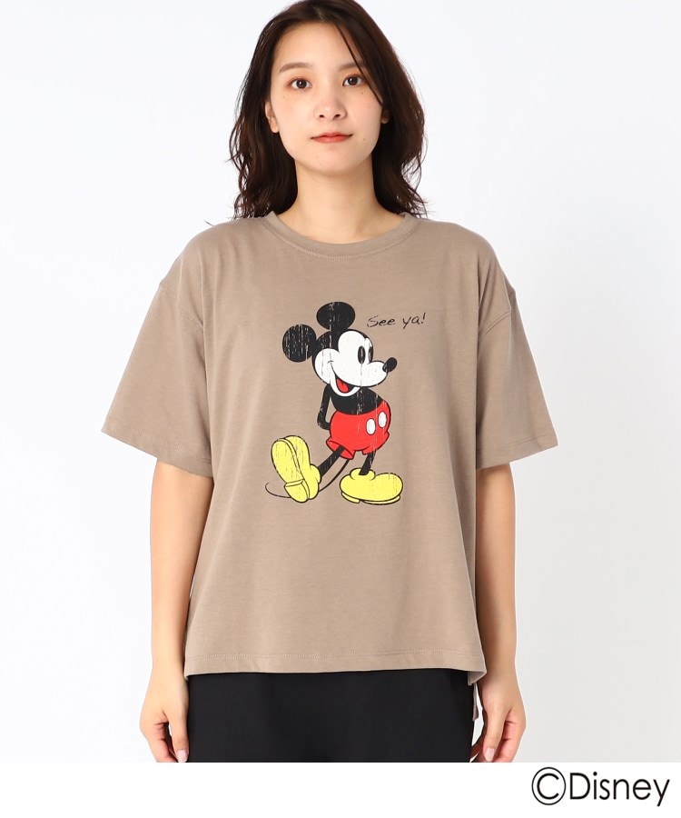 ザンパ(ZAMPA)のアートクルーネックTシャツ（ミッキーマウス）1