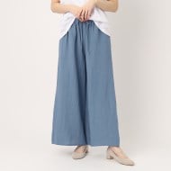 パラスパレス　リネンワイドパンツ Pal'las Palace パラスパレス リネンワイドパンツ 麻 リネン