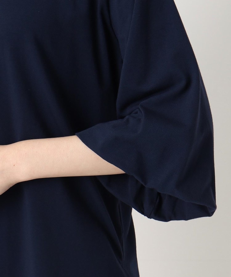 ザンパ(ZAMPA)の【春も着られる】フロッキープリントバルーンスリーブTシャツ5