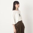 ザンパ(ZAMPA)の【春も着られる】フロッキープリントバルーンスリーブTシャツ9