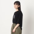 ザンパ(ZAMPA)の【春も着られる】フロッキープリントバルーンスリーブTシャツ16
