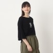 ザンパ(ZAMPA)の【春も着られる】フロッキープリントバルーンスリーブTシャツ17