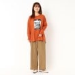 ザンパ(ZAMPA)のPHOTOプリントラウンドヘムロンT22