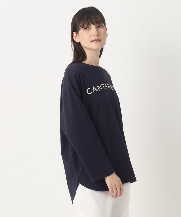 ザンパ(ZAMPA)のクルーネック7分袖ロゴTシャツ18