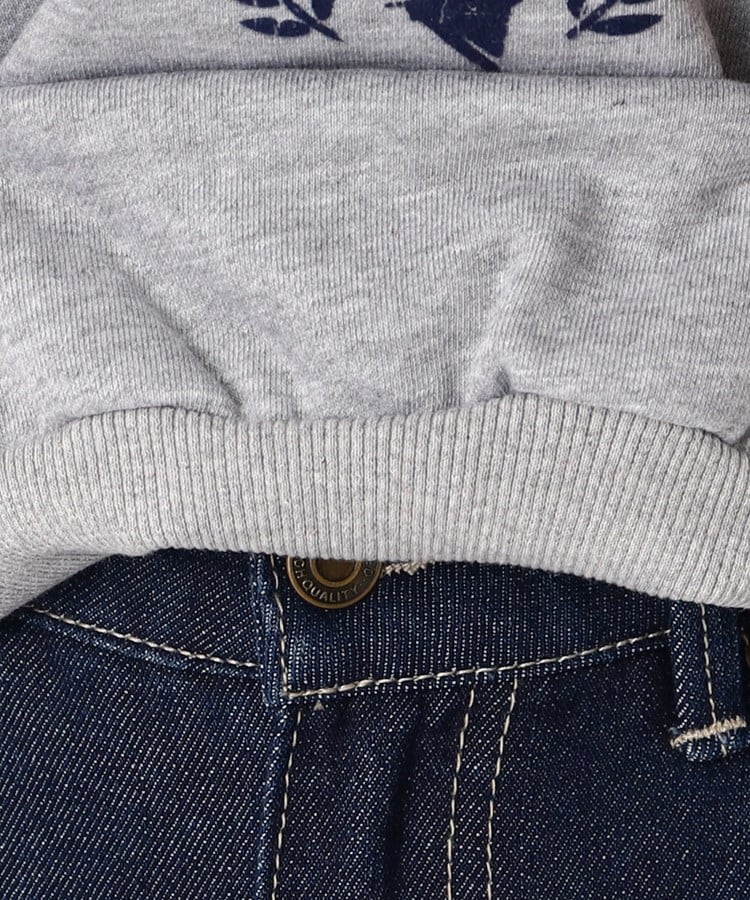 ザンパ(ZAMPA)の【春も着られる】裏毛バルーンショートカレッジロゴプルオーバー8