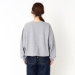 ザンパ(ZAMPA)の【春も着られる】裏毛バルーンショートカレッジロゴプルオーバー3