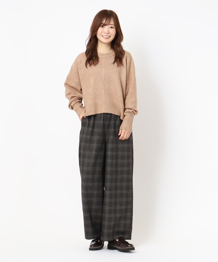 ザンパ(ZAMPA)のヤクライクワイドクルーネックニット13