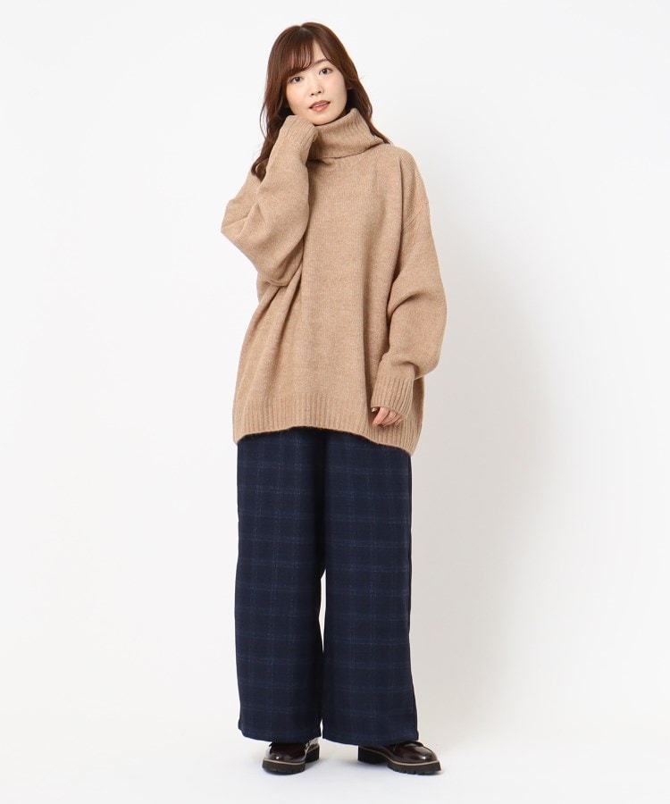 ザンパ(ZAMPA)のヤクライクワイドハイネックニット25