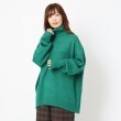 ザンパ(ZAMPA)のヤクライクワイドハイネックニット グリーン(022)