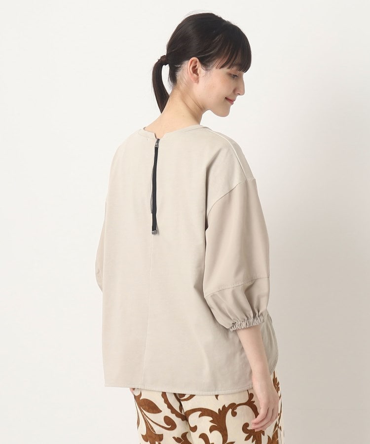 ザンパ(ZAMPA)の【春も着たい】6分袖ランタンスリーブプルオーバー グレー(015)