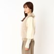 ザンパ(ZAMPA)のフェイクファー切替ジレ2