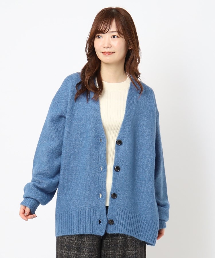 ザンパ(ZAMPA)のヤクライクワイドVネックカーディガン24