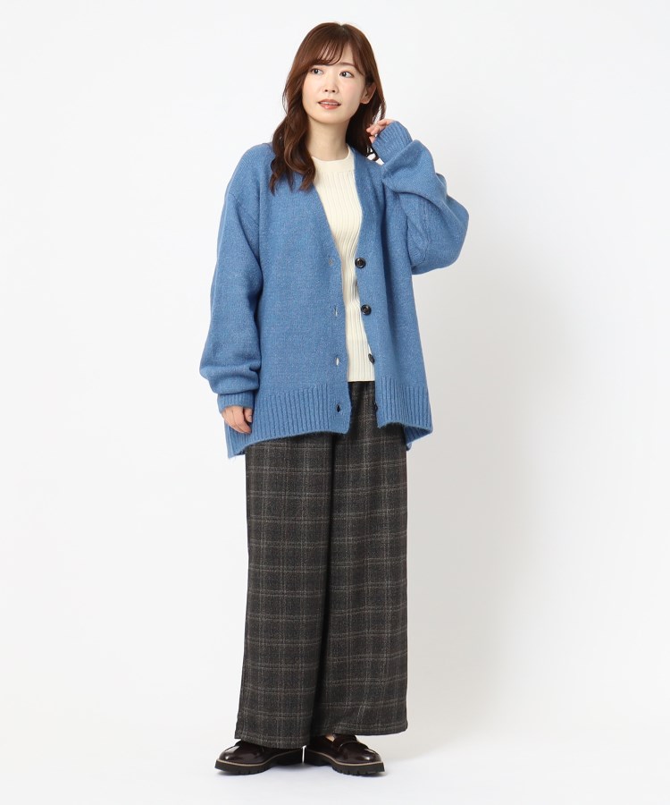 ザンパ(ZAMPA)のヤクライクワイドVネックカーディガン26