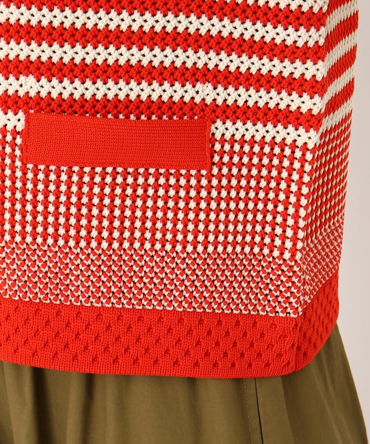 ザンパ(ZAMPA)の立体ジャカードカーデジャケット6