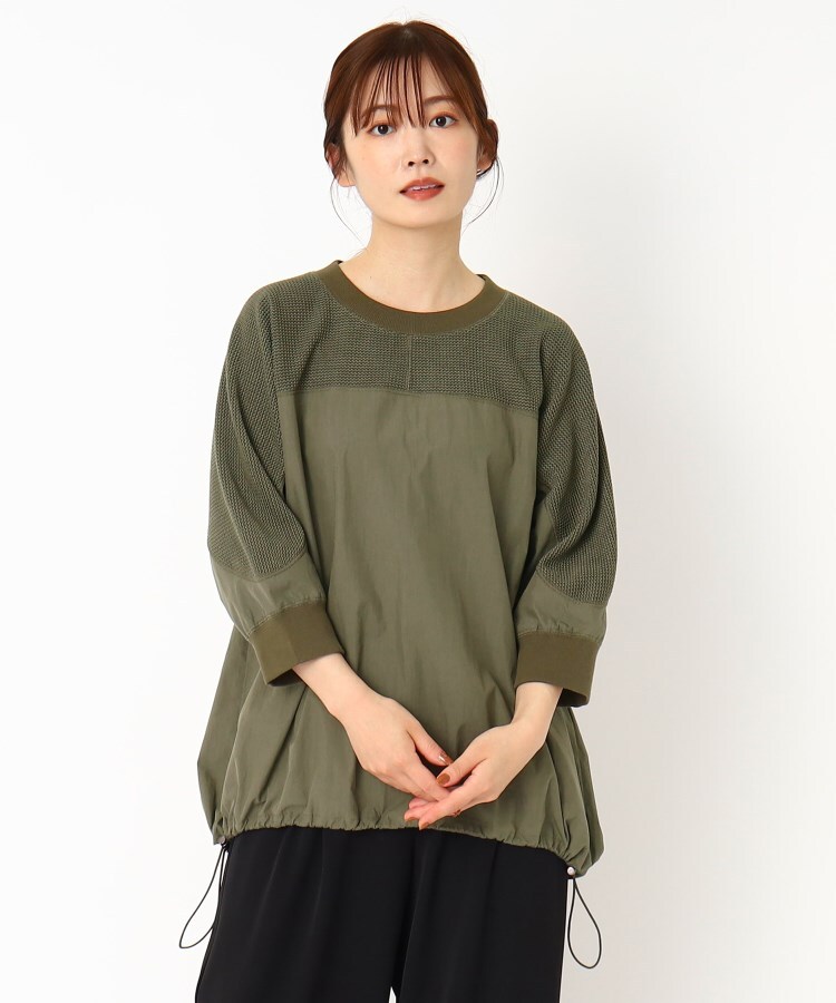 ザンパ(ZAMPA)の6分袖ドロストチュニック18