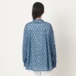 ザンパ(ZAMPA)の【キレイ目／春も着たい】カットジャカードバンドカラーシャツ3