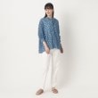 ザンパ(ZAMPA)の【キレイ目／春も着たい】カットジャカードバンドカラーシャツ19