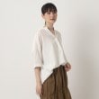 ザンパ(ZAMPA)の【春も着たい】シアーローンドルマン6分袖スキッパーシャツ10