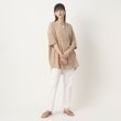 ザンパ(ZAMPA)の【春も着たい】シアーローンドルマン6分袖スキッパーシャツ20