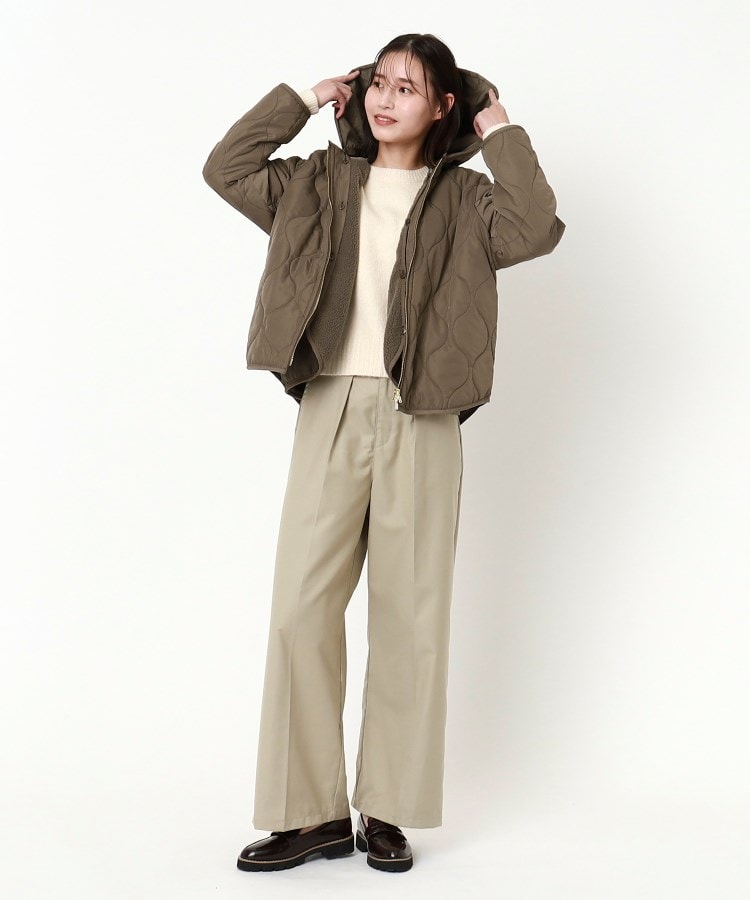 ザンパ(ZAMPA)のマルチWAYキルティングショートコート38