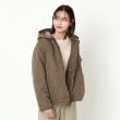 ザンパ(ZAMPA)のマルチWAYキルティングショートコート ブラウン(043)