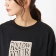 ザンパ(ZAMPA)のボア＆ロゴ刺しゅうロンT4