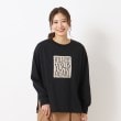 ザンパ(ZAMPA)のボア＆ロゴ刺しゅうロンT20