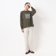 ザンパ(ZAMPA)のオーガンジーロゴ刺しゅうロンT13
