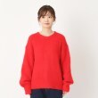 ザンパ(ZAMPA)のソフトシャギーパフスリーブニット1