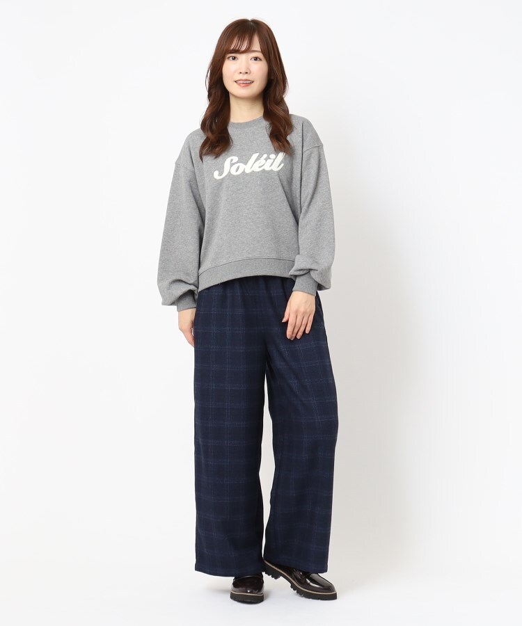 ザンパ(ZAMPA)の【春も着られる】サガラ刺しゅう入りスウェットプルオーバー22