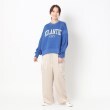 ザンパ(ZAMPA)の【春も着られる】裏毛ロゴクルーネックプルオーバー19