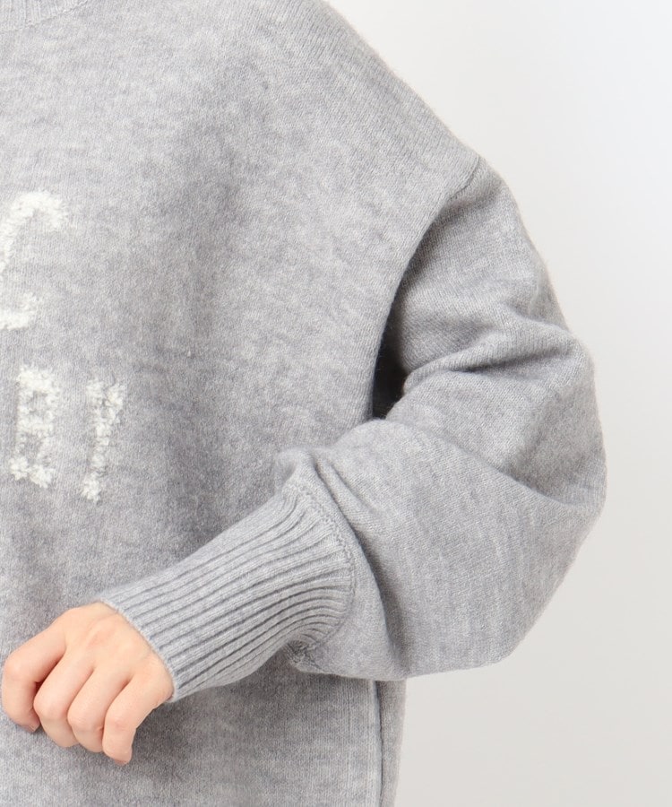 ザンパ(ZAMPA)のジャカードロゴ入りモックネックプルオーバー5