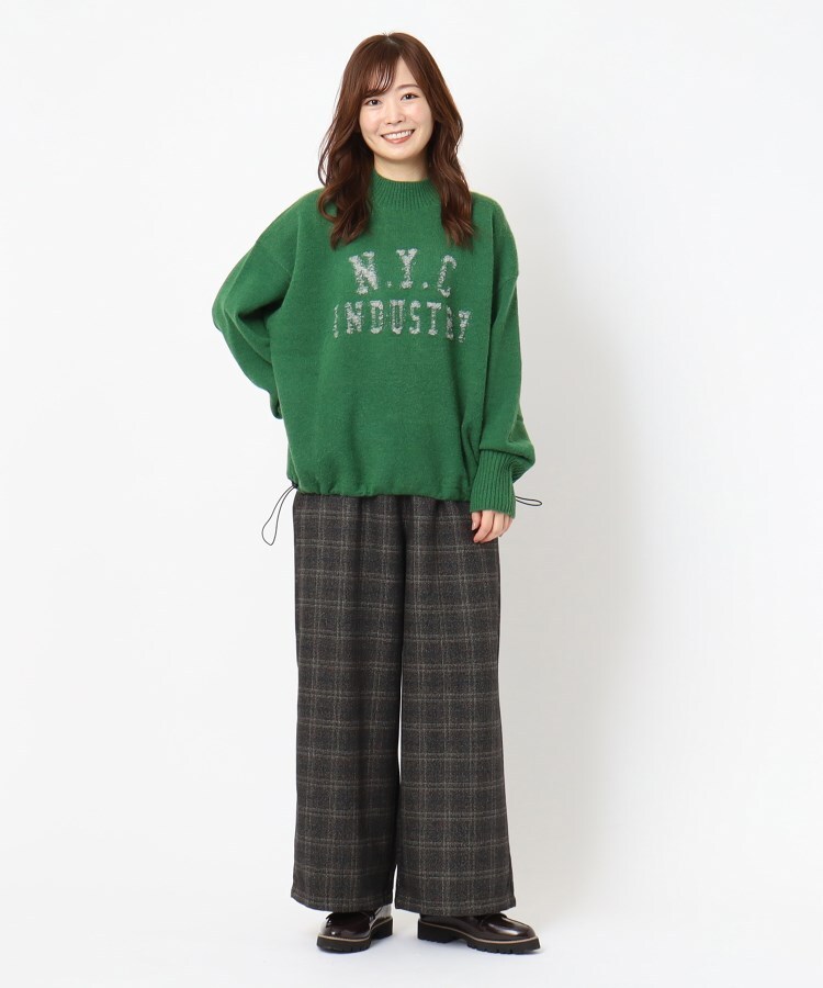 ザンパ(ZAMPA)のジャカードロゴ入りモックネックプルオーバー13