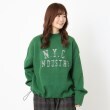 ザンパ(ZAMPA)のジャカードロゴ入りモックネックプルオーバー12