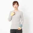 ザンパ(ZAMPA)の【春も着られる】ワイドリブ配色スリーブプルオーバー12