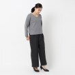 ザンパ(ZAMPA)の【春に着られる】ゴム地Vネックニットプルオーバー13
