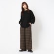 ザンパ(ZAMPA)のチェック柄ワイドパンツ18