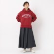 ザンパ(ZAMPA)の裏起毛ロゴスタンドカラープルオーバー18