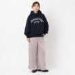 ザンパ(ZAMPA)の裏起毛ロゴスタンドカラープルオーバー22