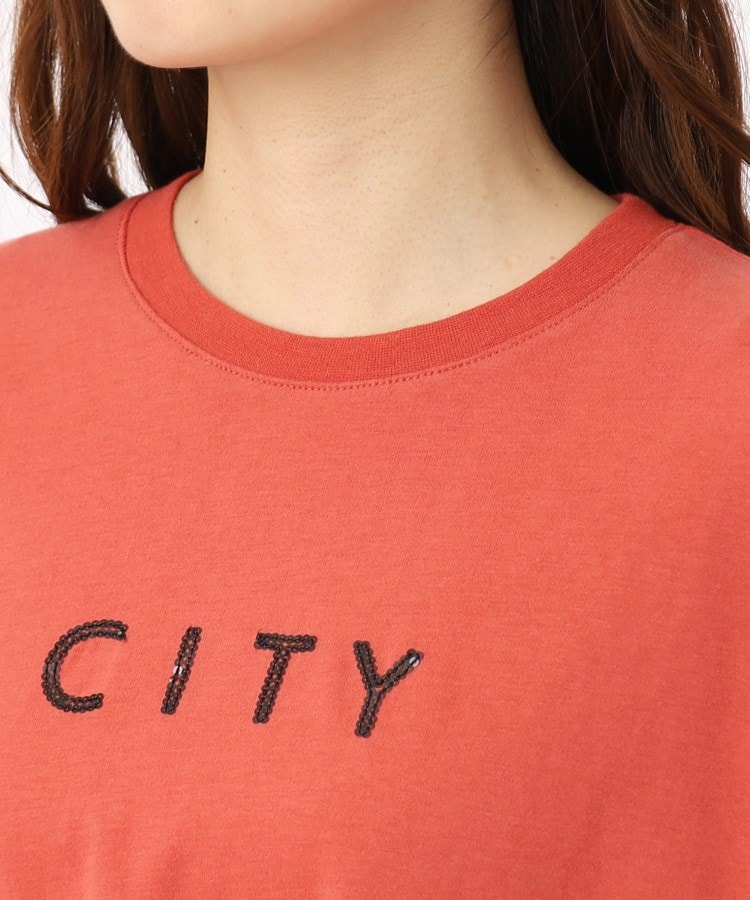 ザンパ(ZAMPA)のビックシルエットスパンコールロゴTシャツ4