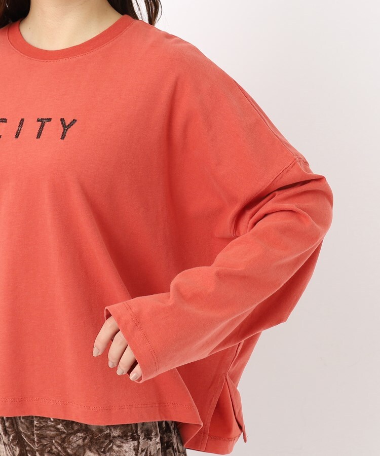 ザンパ(ZAMPA)のビックシルエットスパンコールロゴTシャツ5