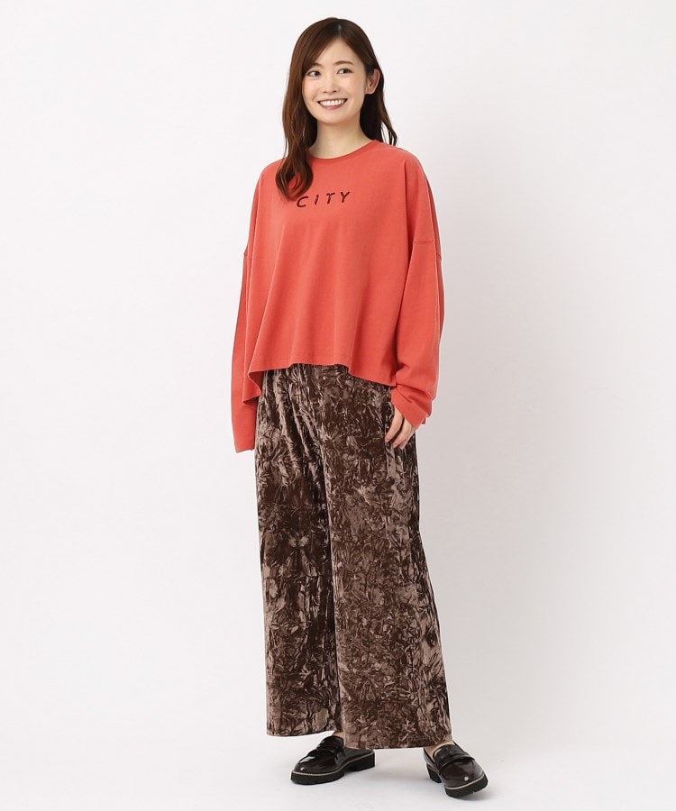ザンパ(ZAMPA)のビックシルエットスパンコールロゴTシャツ25