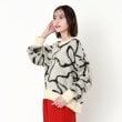 ザンパ(ZAMPA)のジャカードシャギークルーネックニット8