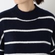 ザンパ(ZAMPA)のヤクライクボトルネックボーダーニット4