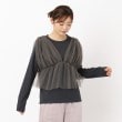 ザンパ(ZAMPA)の【春も着られる】ビスチェドッキングリブプルオーバー21