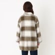 ザンパ(ZAMPA)のシャギーチェックダブルワイドジャケット3