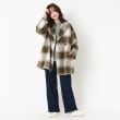ザンパ(ZAMPA)のシャギーチェックダブルワイドジャケット16