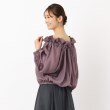 ザンパ(ZAMPA)の【春も着られる】シアーオフショル2WAYブラウス24