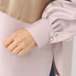 ザンパ(ZAMPA)の【春も着られる】サテンワッシャーフレアチュニックブラウス6