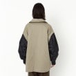 ザンパ(ZAMPA)のMA‐1スリーブビックカラーハーフコート3